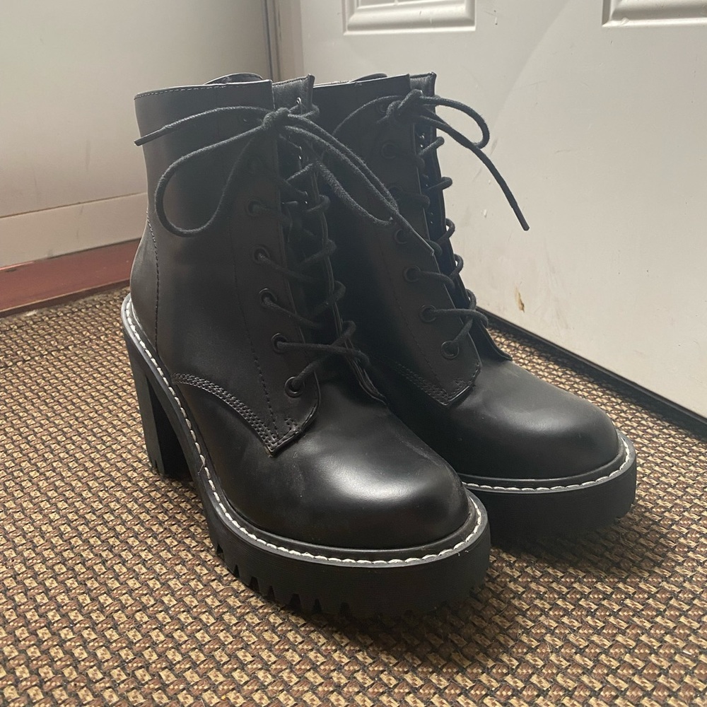 steve madden heels boots